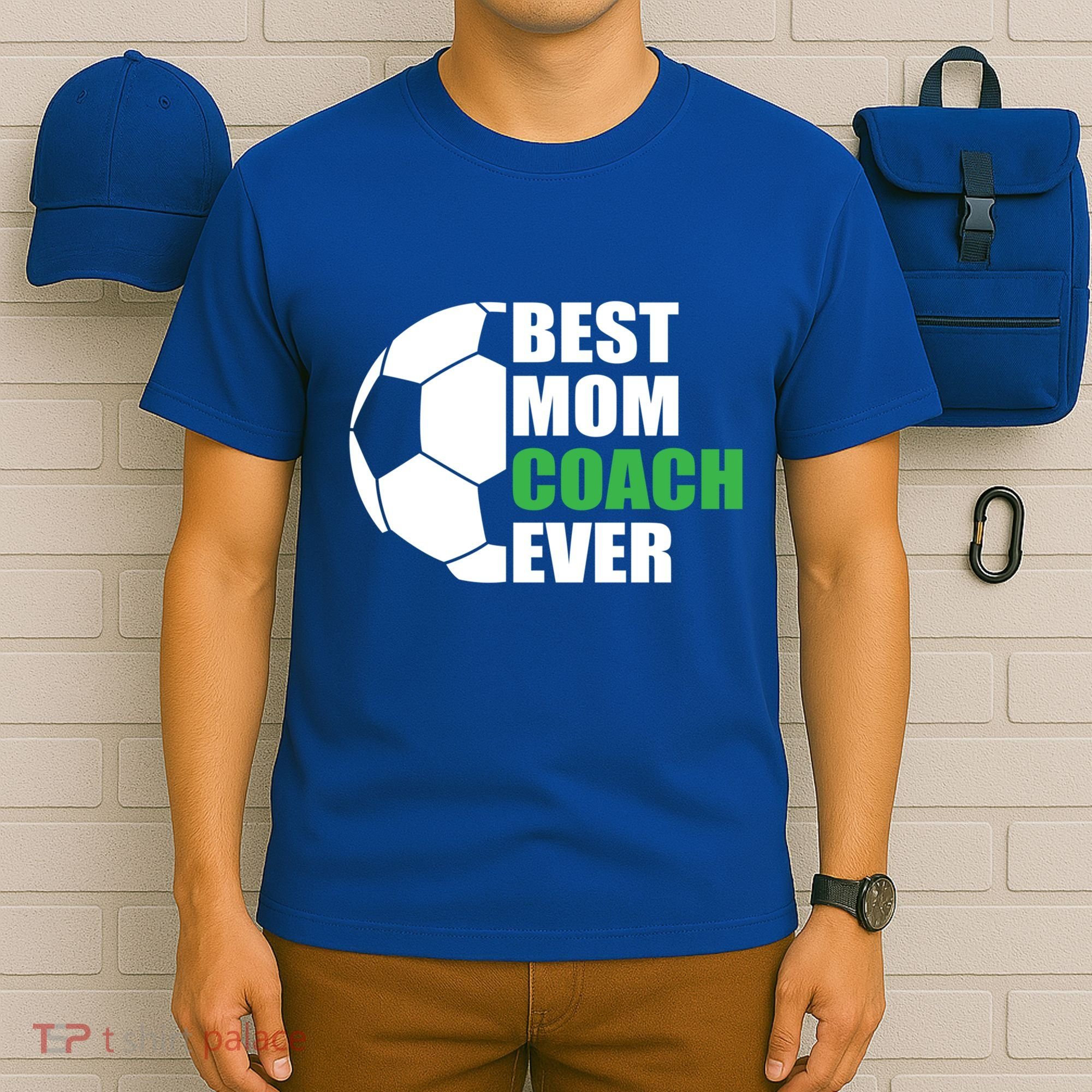 Best Soccer Mom Coach Ever Mother Soccer Mom Coach Great Gift T-Shirt
