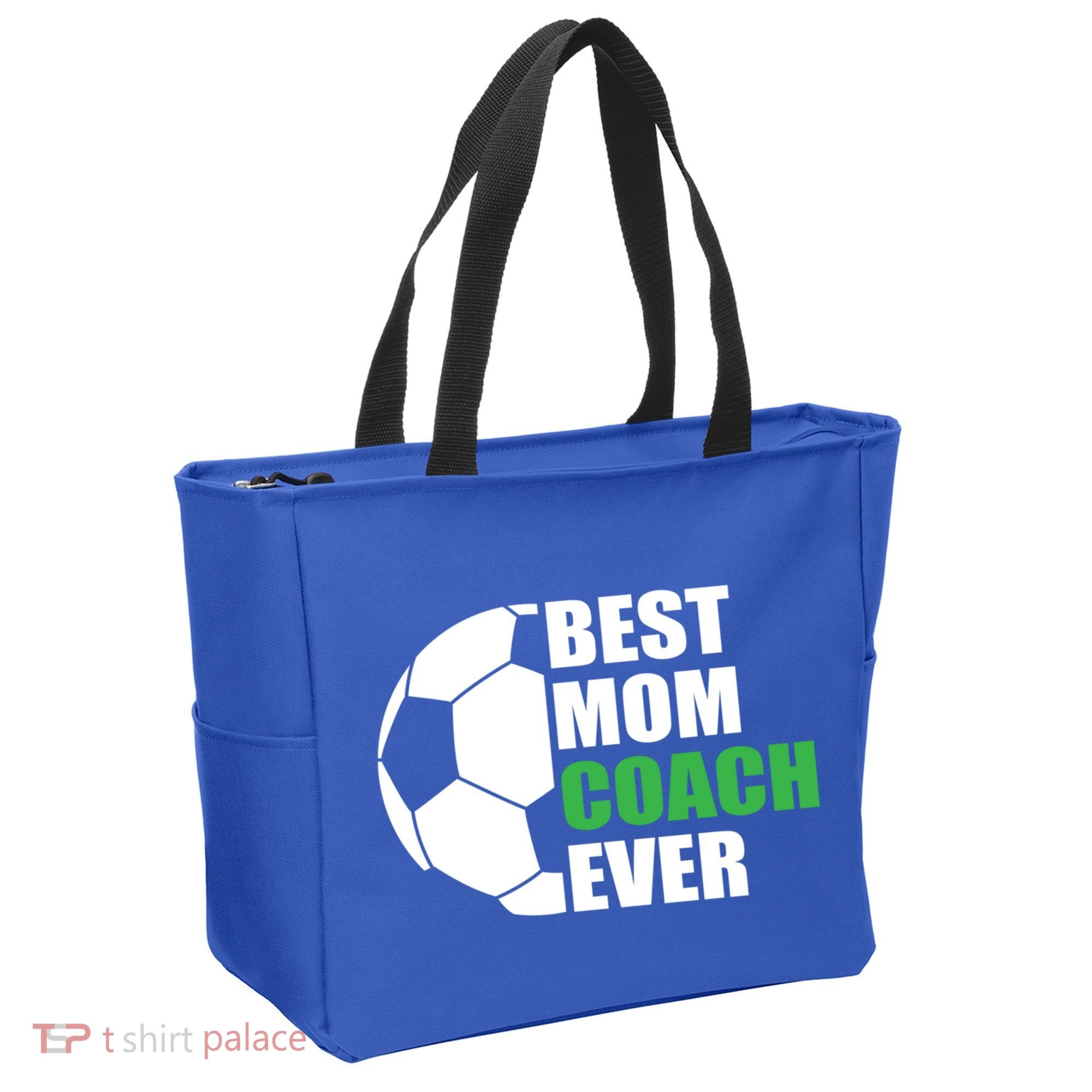 Best Soccer Mom Coach Ever Mother Soccer Mom Coach Great Gift Tote Bag