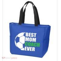Best Soccer Mom Coach Ever Mother Soccer Mom Coach Great Gift Tote Bag thumb 3