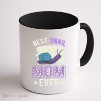Best Snail Mom Ever Snails Roman Snail Coffee Mug thumb 1