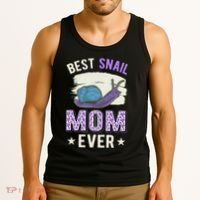 Best Snail Mom Ever Snails Roman Snail Tank Top thumb 3