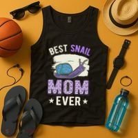 Best Snail Mom Ever Snails Roman Snail Tank Top thumb 4