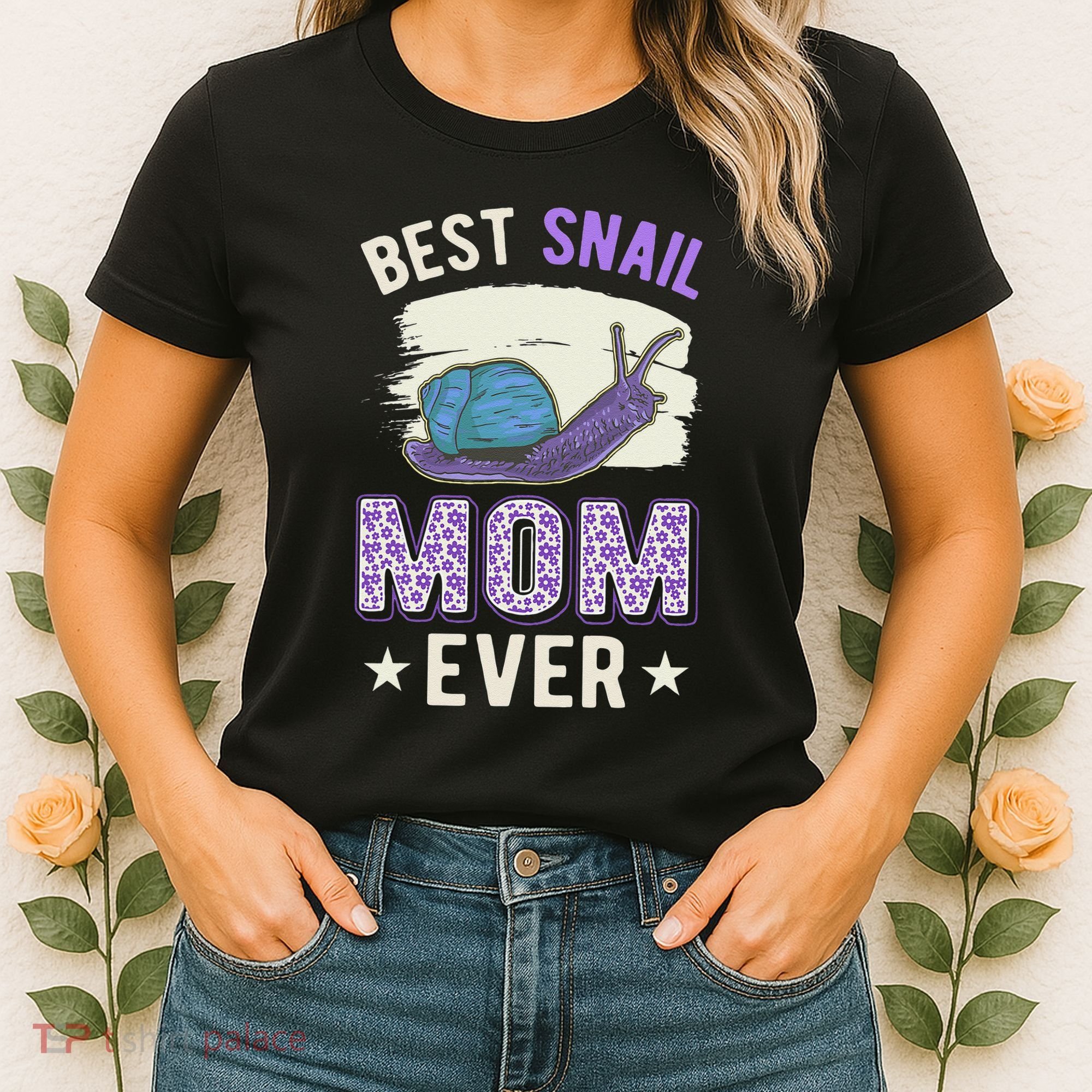 Best Snail Mom Ever Snails Roman Snail Women's T-Shirt