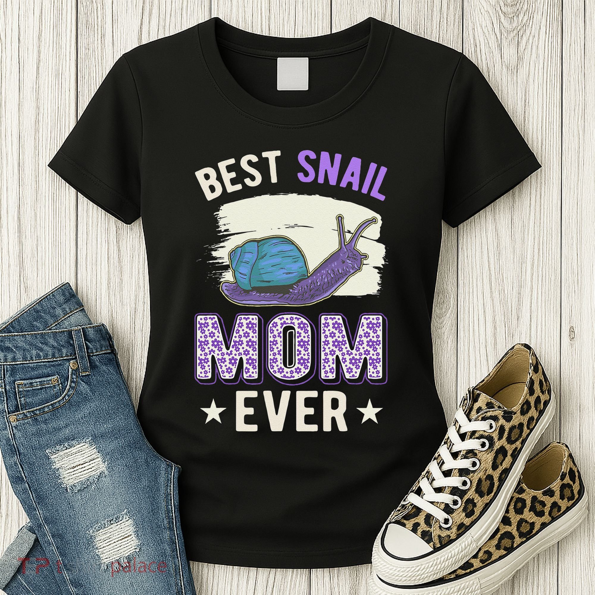 Best Snail Mom Ever Snails Roman Snail Women's T-Shirt