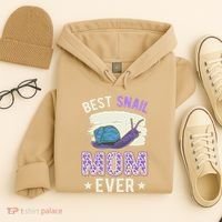 Best Snail Mom Ever Snails Roman Snail Hoodie thumb 4
