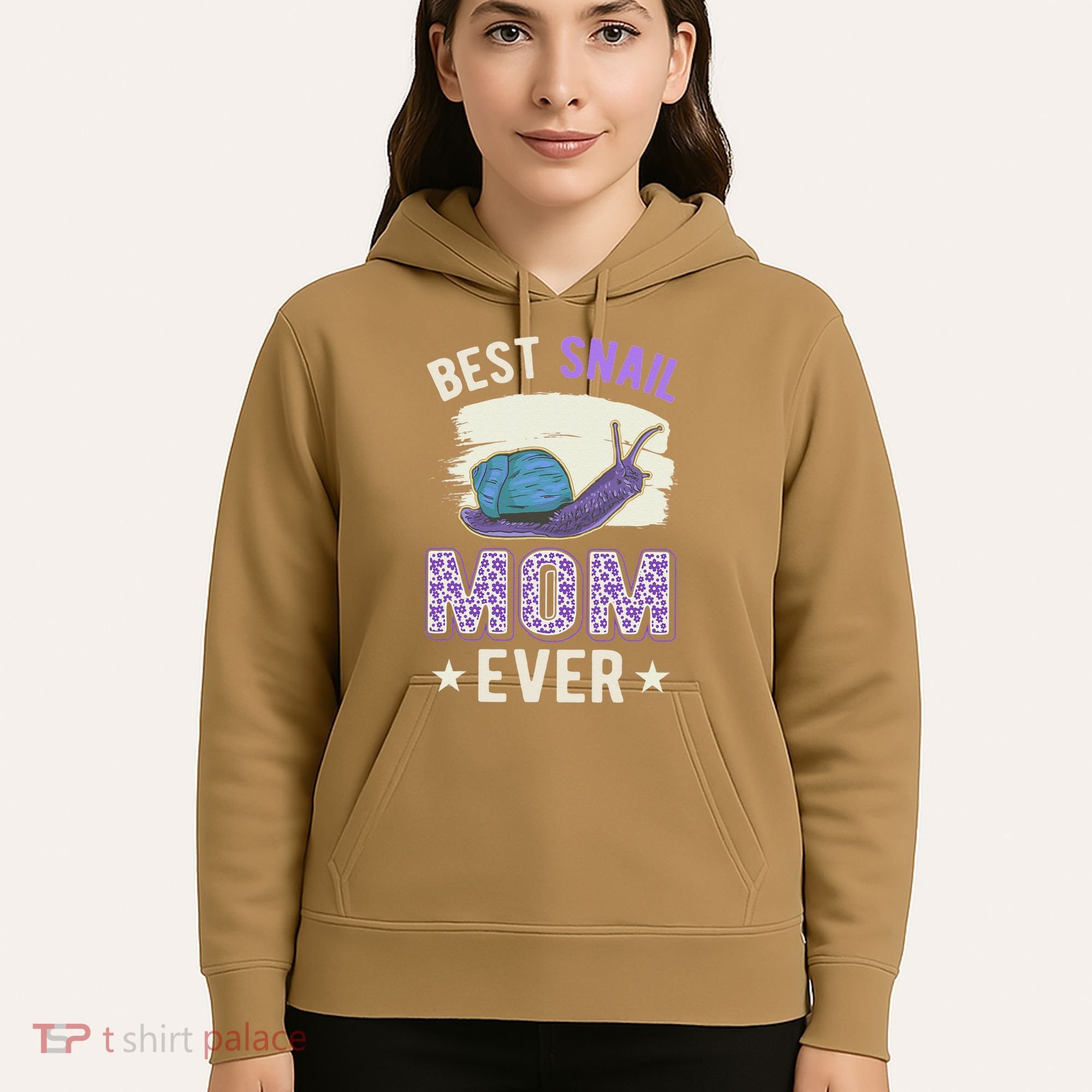 Best Snail Mom Ever Snails Roman Snail Hoodie