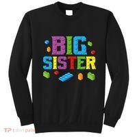Big Sister Master Builder Building Bricks Blocks Family Set Sweatshirt thumb 0