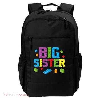 Big Sister Master Builder Building Bricks Blocks Family Set Backpack
