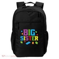 Big Sister Master Builder Building Bricks Blocks Family Set Backpack thumb 0