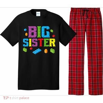 Big Sister Master Builder Building Bricks Blocks Family Set Pajama Set