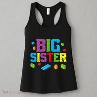 Big Sister Master Builder Building Bricks Blocks Family Set Women's Tank Top thumb 3