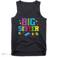 Big Sister Master Builder Building Bricks Blocks Family Set Tank Top thumb 0