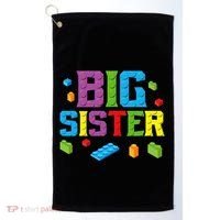 Big Sister Master Builder Building Bricks Blocks Family Set Golf Towel thumb 0