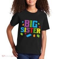 Big Sister Master Builder Building Bricks Blocks Family Set Kids T-Shirt thumb 2