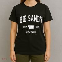 Big Sandy Montana Mt Vintage Athletic Sports T-Shirt thumb 4