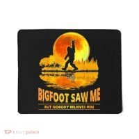 Bigfoot Saw Me But Nobody Believes Him Bigfoot Night Stroll Mousepad thumb 0
