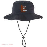 Bigfoot Saw Me But Nobody Believes Him Bucket Hat thumb 0