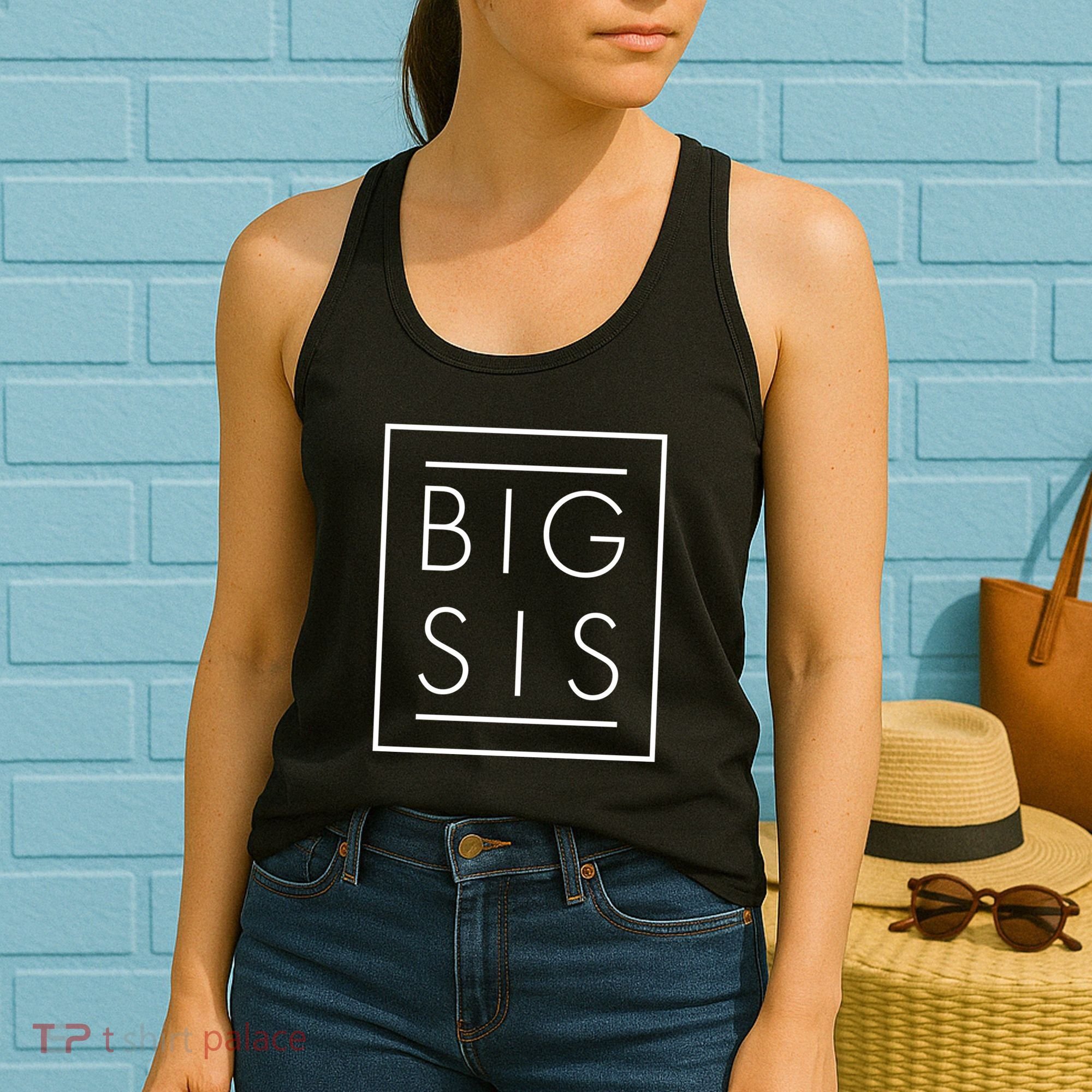 Big Sis New Baby Sibling Women's Tank Top