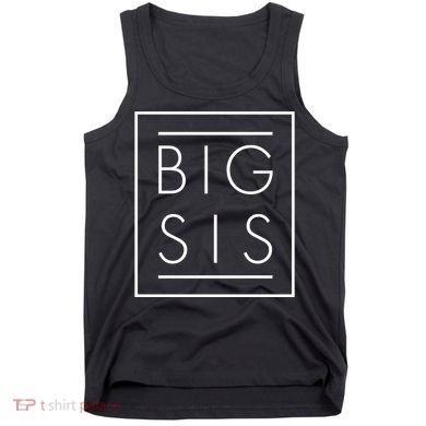 Big Sis New Baby Sibling Tank Top