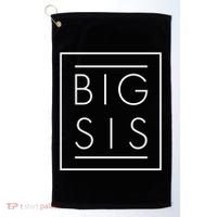 Big Sis New Baby Sibling Golf Towel thumb 0