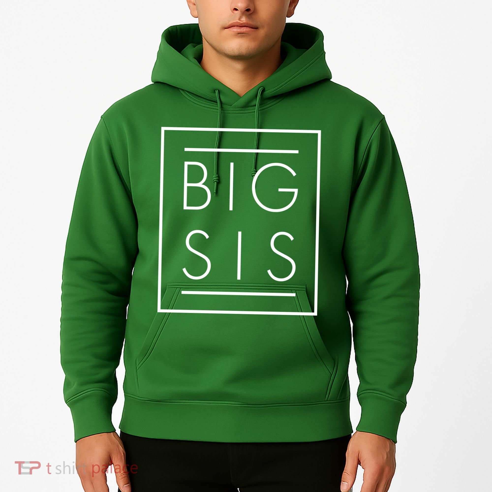 Big Sis New Baby Sibling Hoodie