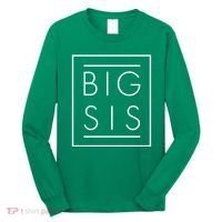 Big Sis New Baby Sibling Long Sleeve Shirt thumb 0