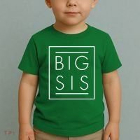 Big Sis New Baby Sibling Toddler T-Shirt thumb 2
