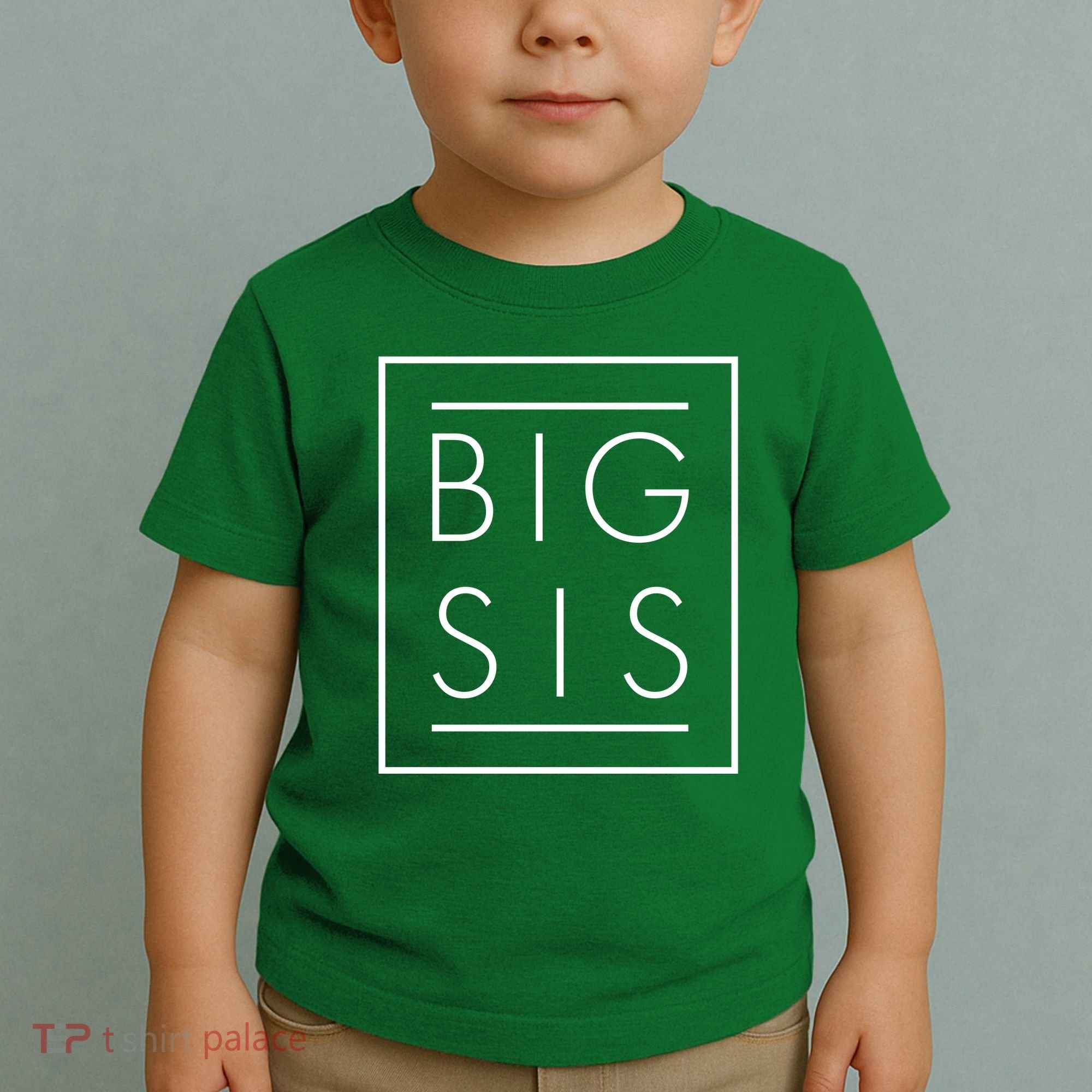 Big Sis New Baby Sibling Toddler T-Shirt