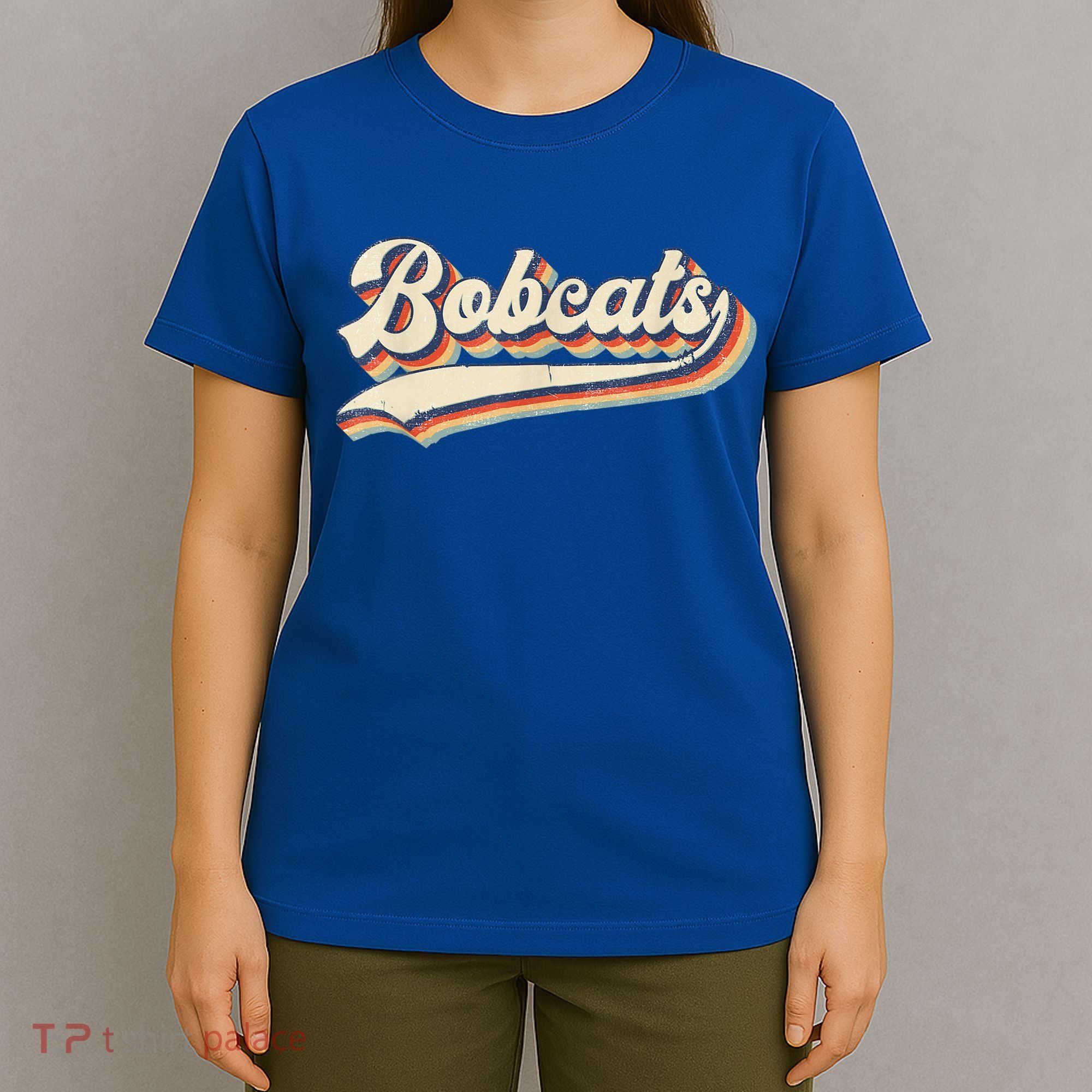 Bobcats Sports Name Vintage Retro Gift T-Shirt