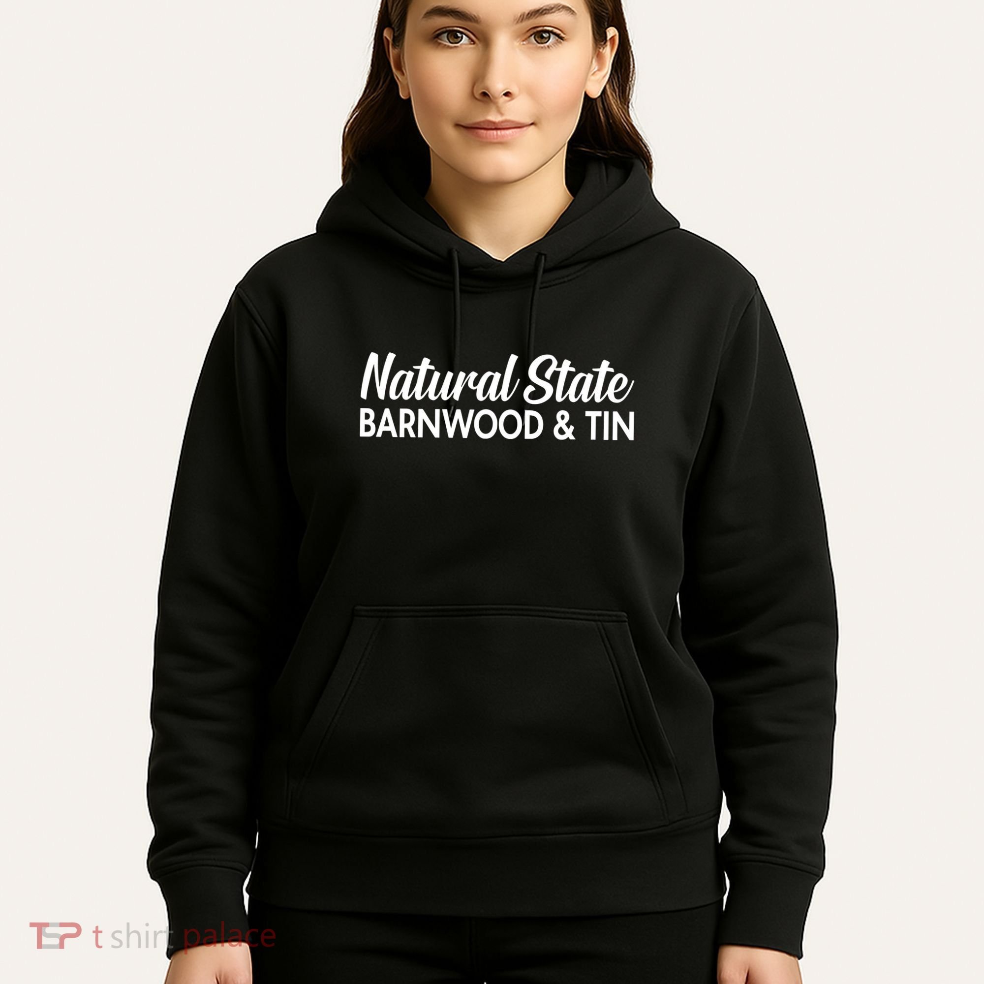 Ben Shapiro Natural State Barnwood & Tin Hoodie