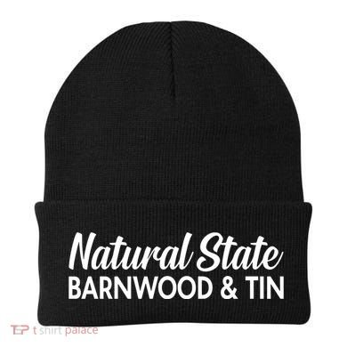 Ben Shapiro Natural State Barnwood & Tin Beanie