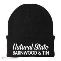 Ben Shapiro Natural State Barnwood & Tin Beanie thumb 0