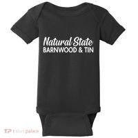 Ben Shapiro Natural State Barnwood & Tin Baby Bodysuit thumb 0