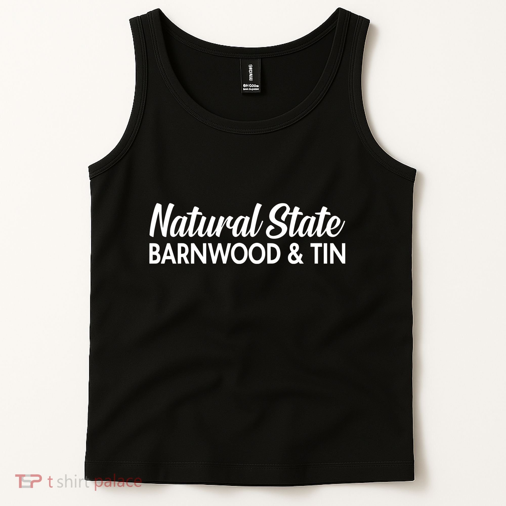 Ben Shapiro Natural State Barnwood & Tin Tank Top