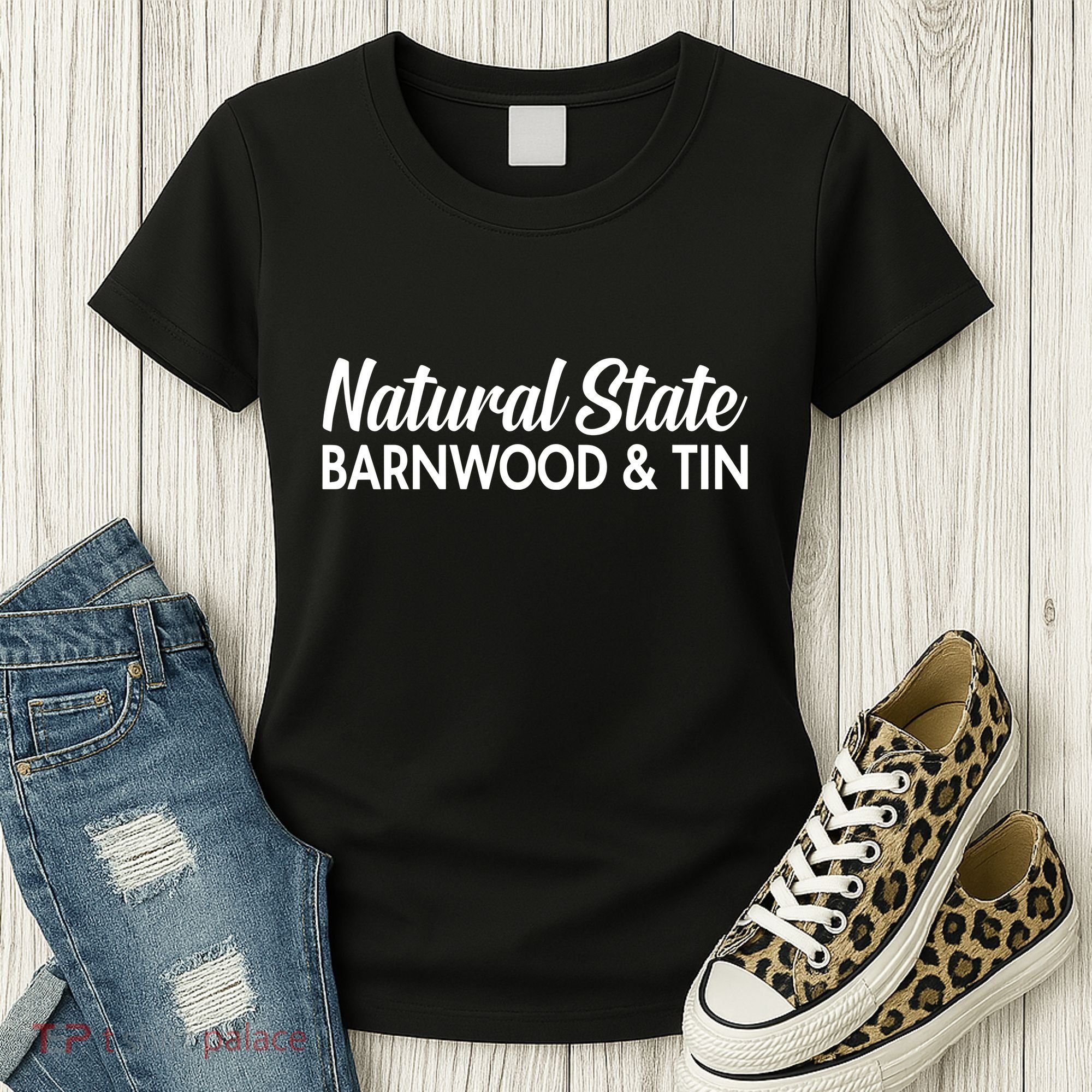 Ben Shapiro Natural State Barnwood & Tin Women's T-Shirt