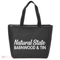 Ben Shapiro Natural State Barnwood & Tin Tote Bag thumb 0