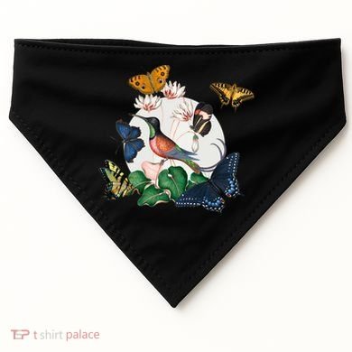Butterfly Spring Nature USA-Made Doggie Bandana