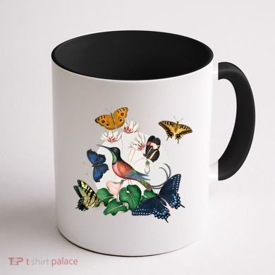 Butterfly Spring Nature Coffee Mug back
