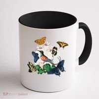 Butterfly Spring Nature Coffee Mug thumb 1