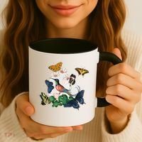 Butterfly Spring Nature Coffee Mug thumb 3