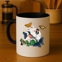 Butterfly Spring Nature Coffee Mug thumb 4
