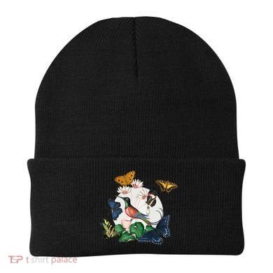 Butterfly Spring Nature Beanie