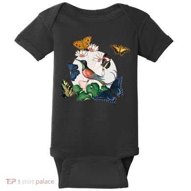 Butterfly Spring Nature Baby Bodysuit