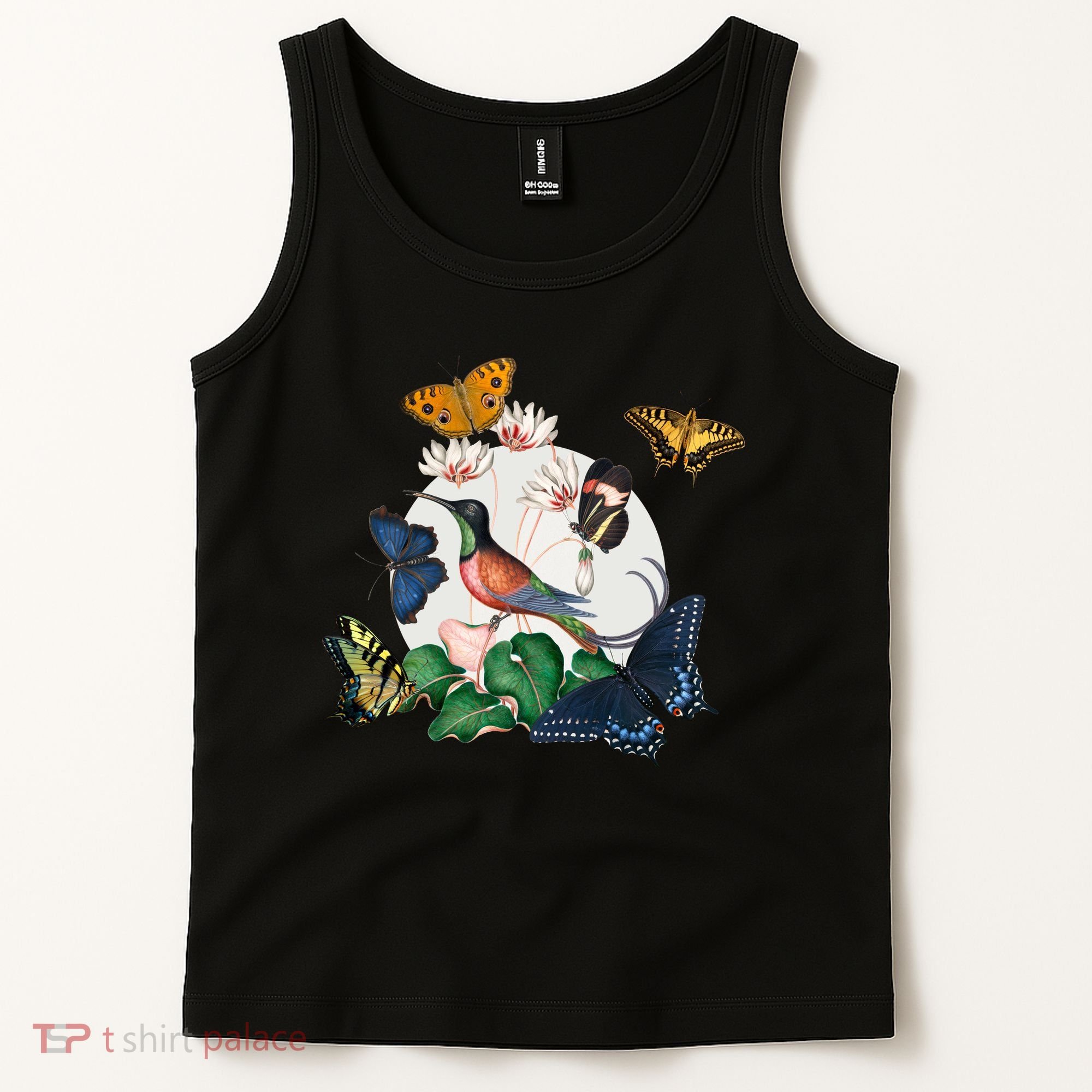 Butterfly Spring Nature Tank Top