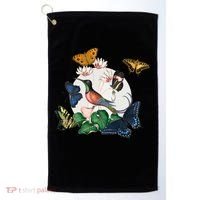 Butterfly Spring Nature Golf Towel thumb 0