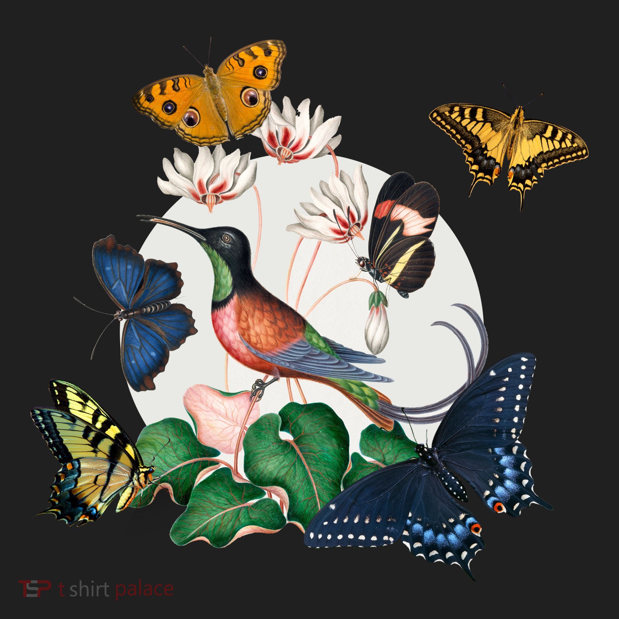 Butterfly Spring Nature Golf Towel