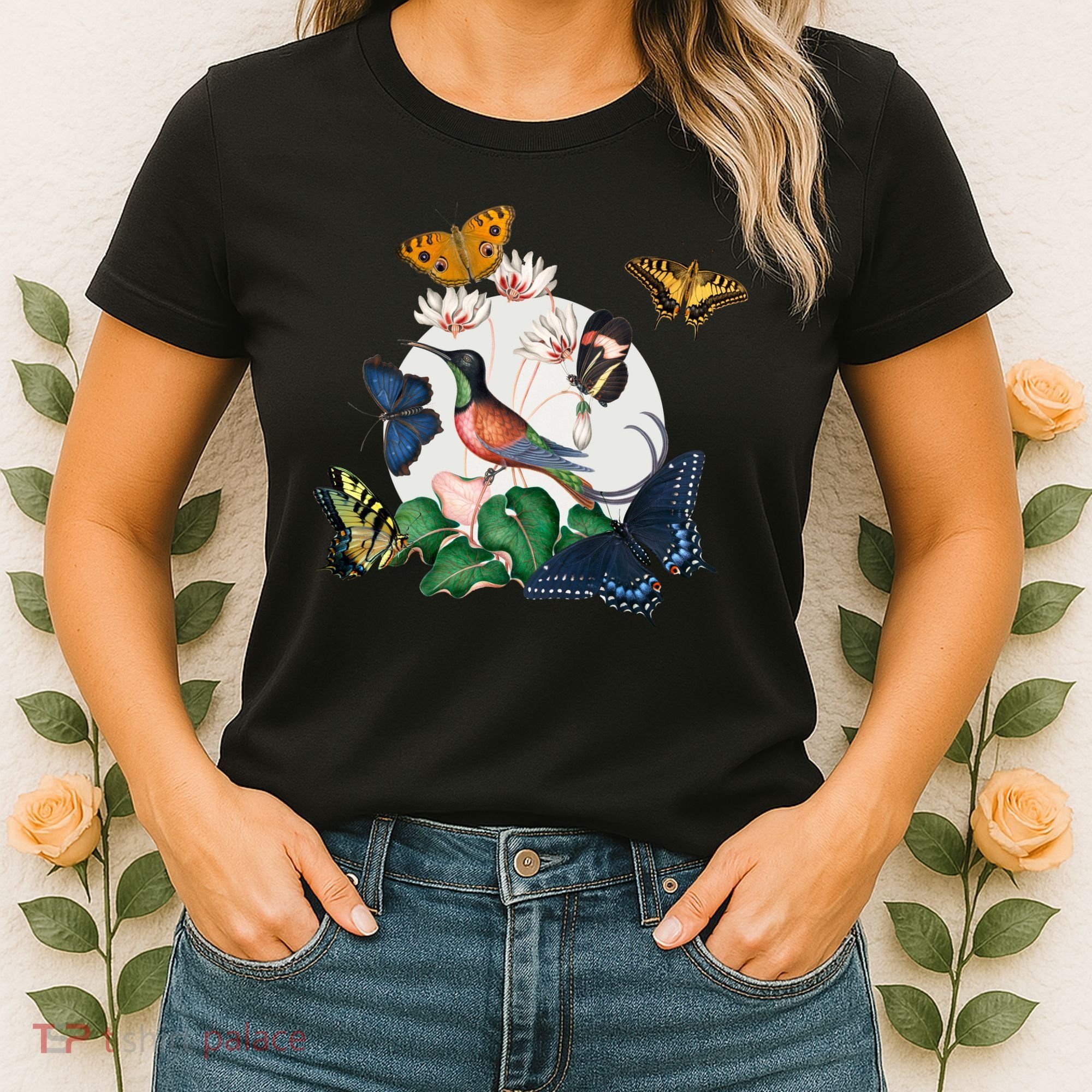 Butterfly Spring Nature Women's T-Shirt