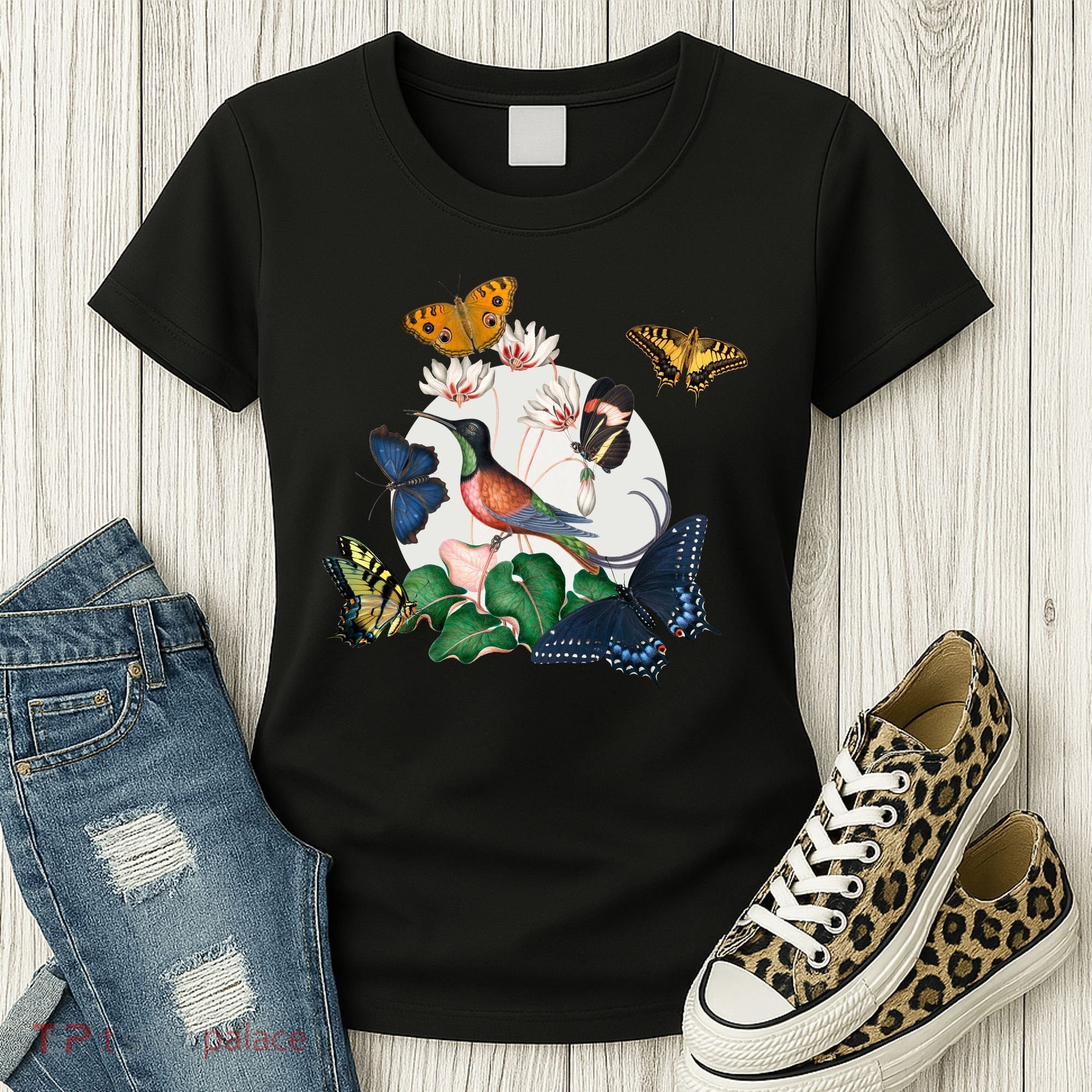 Butterfly Spring Nature Women's T-Shirt