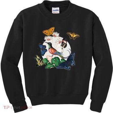 Butterfly Spring Nature Kids Sweatshirt
