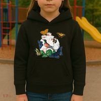 Butterfly Spring Nature Kids Hoodie thumb 3